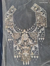 beautiful breastplate lace tulle embroidery blouse dress