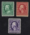 CKStamps: US Stamps Collection Scott#331 333 Mint NH OG #332 Mint LH OG