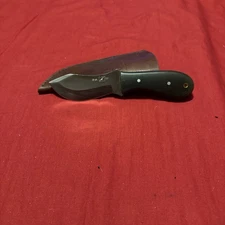 CFK IPAK Handmade D2 Custom Green CAMEL BONE Hunting Skinner EDC Sport Knife