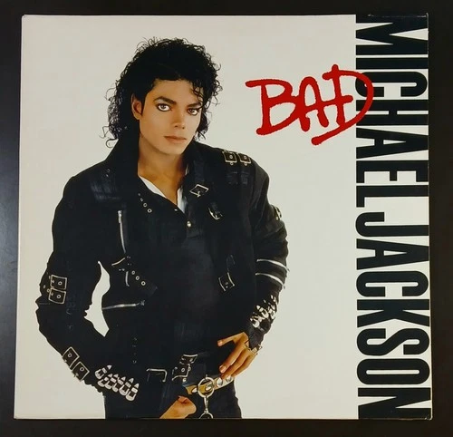 Vintage - Michael Jackson Bad Vinyl LP Album 1987