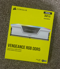 CORSAIR Vengeance RGB 32GB 2 x 16GB 288-Pin PC RAM DDR5 6000 PC5 48000