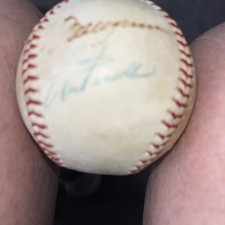 lou piniella autographed Official League Ball 