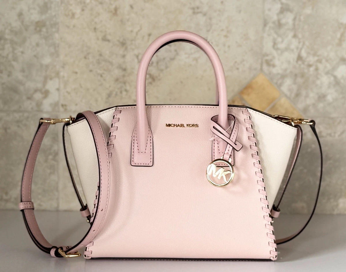 Michael Kors Avril Small Satchel Shoulder Crossbody Bag Braided