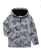 Boys Kid Tough Hoodie with Long Sleeves, Color Grey New With Tag