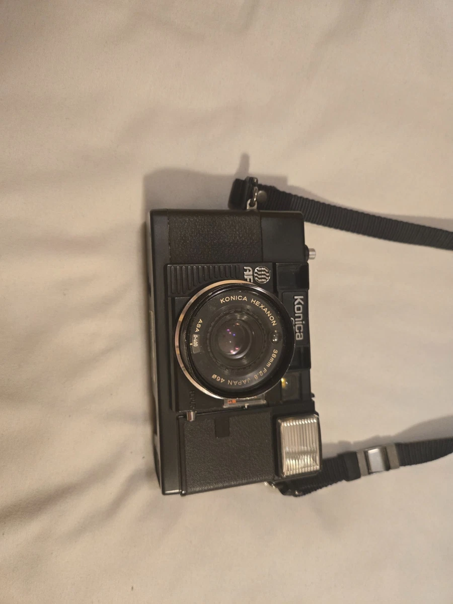 Appareil Photo Argentique Compact KONICA C35 MF – Occasion Fonctionnel
