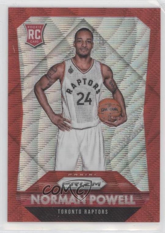 2015-16 Panini Prizm Rookies Ruby Wave Prizm 171/350 Norman Powell #337 h8k