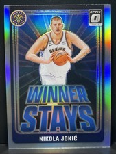 2024-25 Panini Donruss Optic Winner Stays Holo Prizm #6 Nikola Jokic