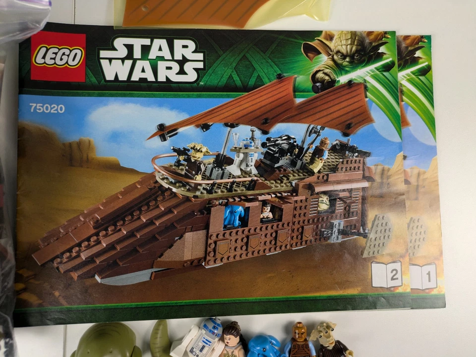Lego Star Wars: Episodio 4-6: Jabba's Sail Barge Set 75020 - con instrucciones Foto 4 de 4