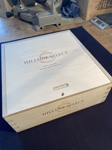Wooden Wine Box, Napa Valley