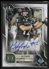2025 Bowman Chrome University Football White Refractor Micah Alejado #BCA-MA