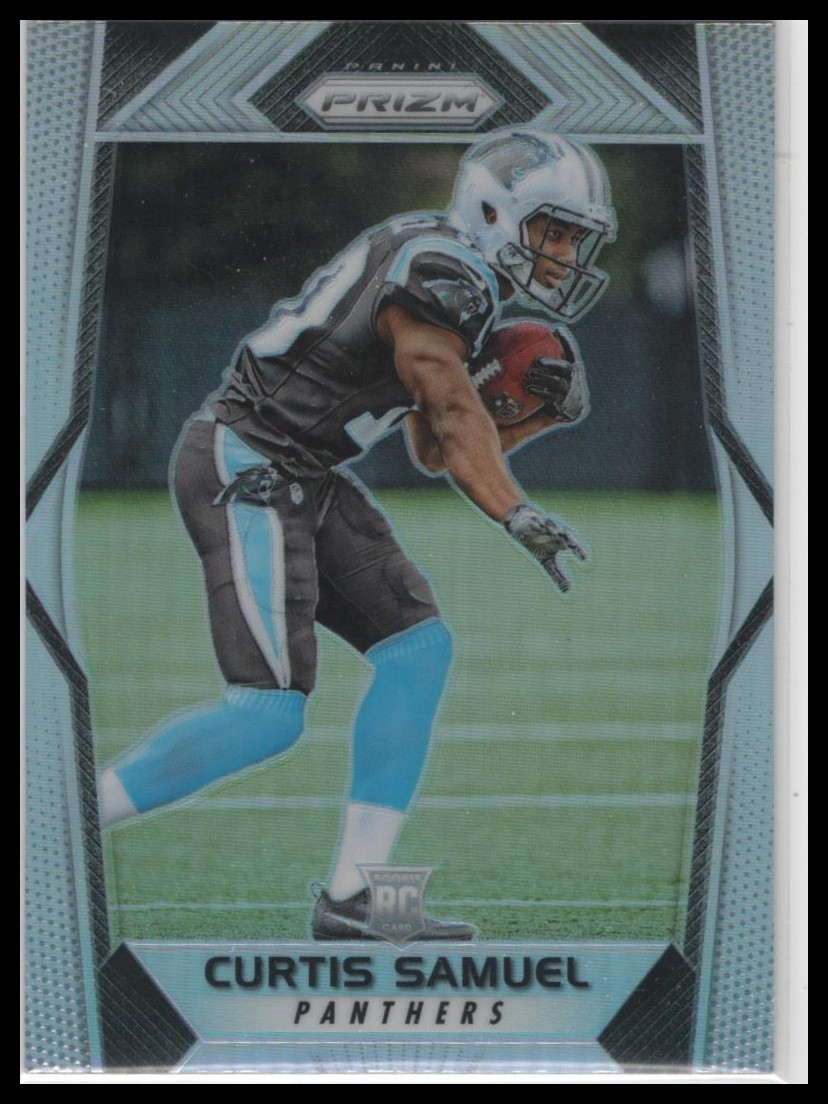 2017 Panini Prizm #221 Curtis Samuel Prizm Red, White and Blue