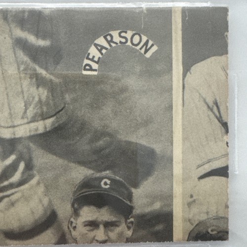 1935 Goudey 4-in-1 #12-8 HAYES/LYONS/HAAS/BONURA 8B | BVG 2 Good - Picture 9 of 10