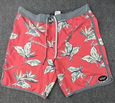 Rip Curl Mens 36 Mirage Board Shorts Aloha Palm Trees Swim Surf Beach Hawaii F 