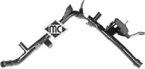 Für METALCAUCHO 03186 COOLANT TUBE IBIZA 99 1.9TDI