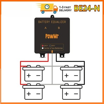 24V Battery Balancer Equalizer Protection batteries 12V Lead Battery Equalizers