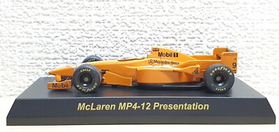 1/64 Kyosho F1 MCLAREN MP4-12 PRESENTATION #9 HAKKINEN diecast car