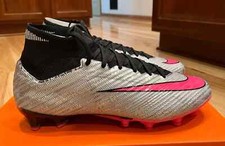 Nike Zoom Mercurial Superfly 9 Elite XXV AG-Pro P Silver FJ2968-060 sz 8 Men's