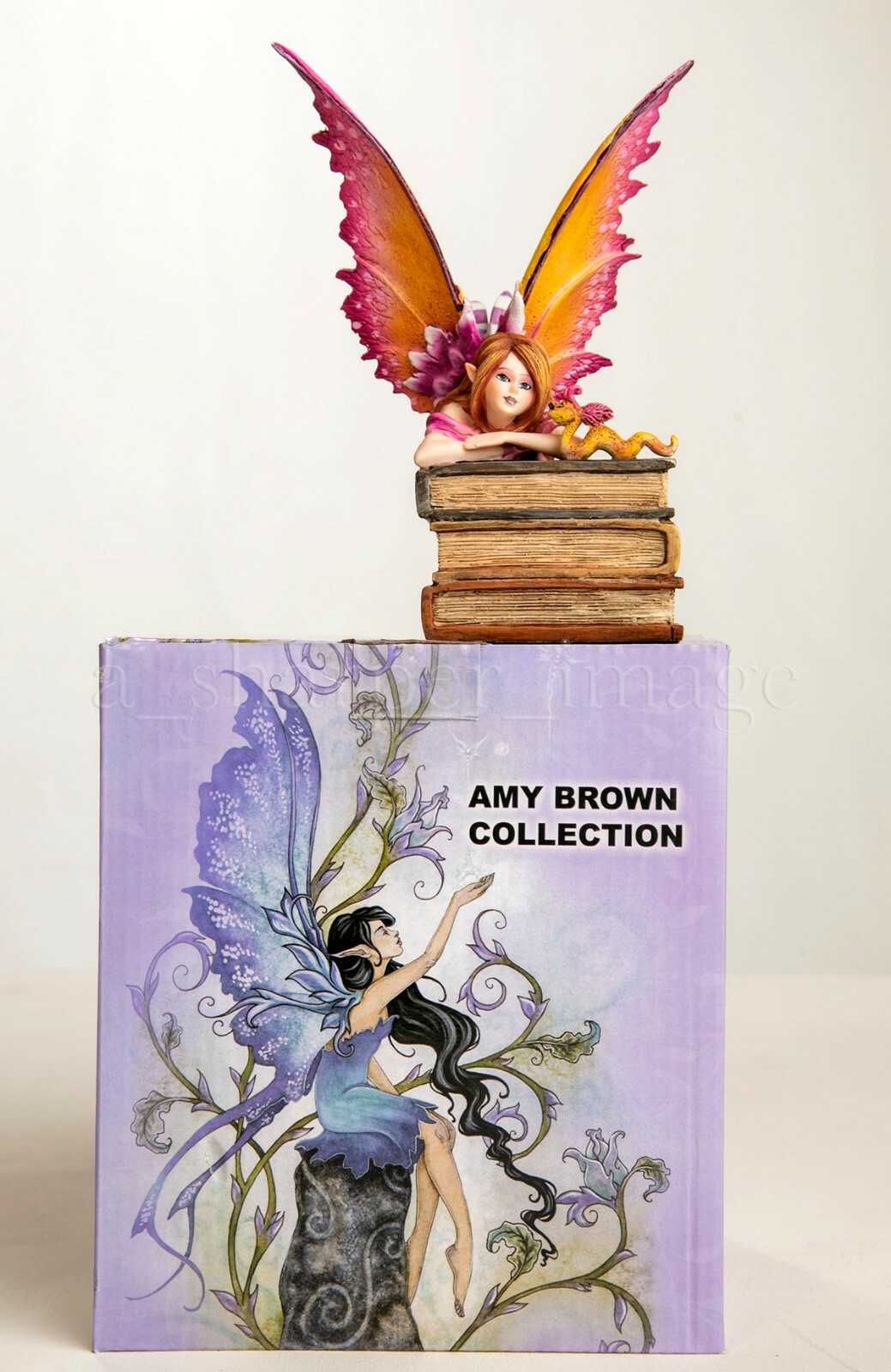 Artist Amy Brown Lovely Book Club Fae Faery Fairy Bookworm 7" Statue ...