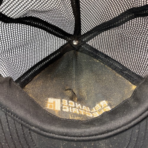 Vintage Reliance Electric Black Mesh Snapback Victory Group Hat - Picture 8 of 8