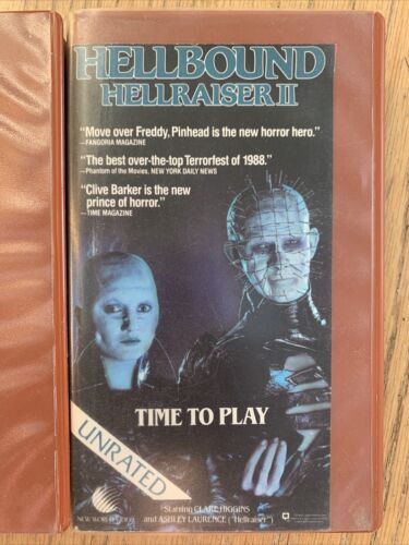 HELLRAISER 1 & 2 Bundle THRILLER HORROR HOME VIDEO BETA BETAMAX NOT VHS Rental - Picture 3 of 8