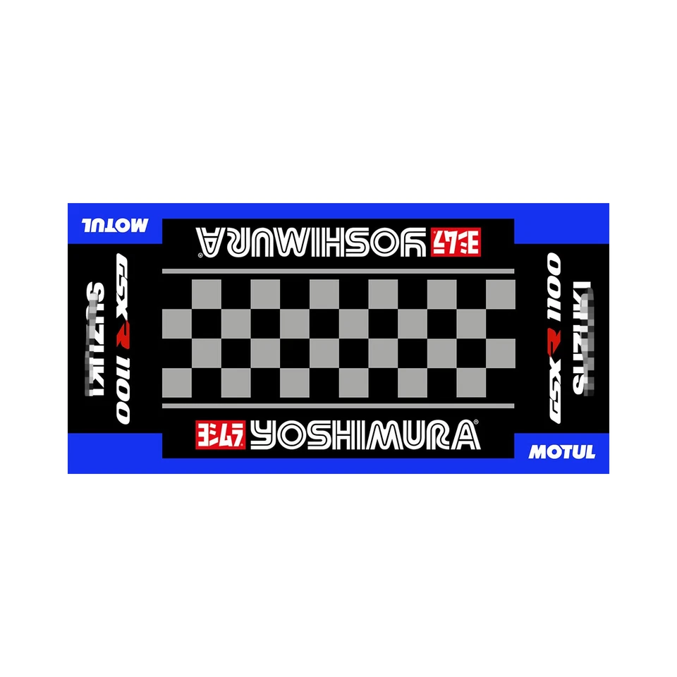 Alfombrilla de garaje para Suzuki GSXR1000R 1100 alfombrilla de piso para taller hogar Foto 2 de 4