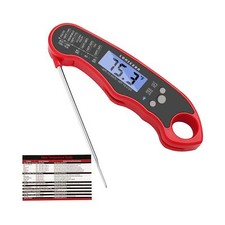 Lonicera Digital Thermometer for Cooking Food and Meat. Waterproof  Instant ...
