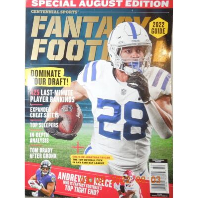 FANTASY FOOTBALL GUIDE 2022 cheat sheets MOCK DRAFT hidden gems JONATHAN TAYLOR