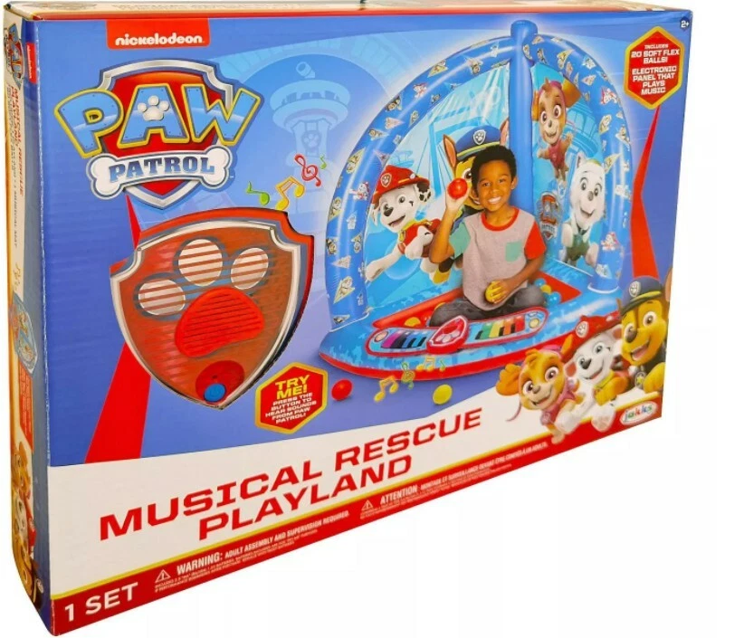 brinquedos de patrulha de patas novos em folha Musical Rescue Playland - Imagem 2 de 3