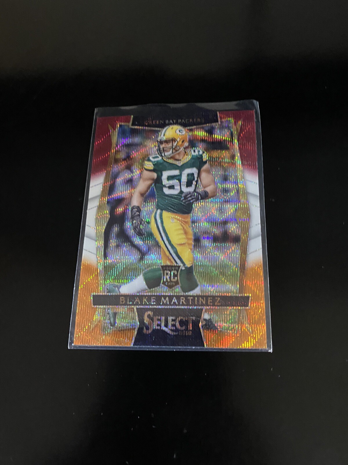 Blake Martinez Panini Select #28 Tri-Color