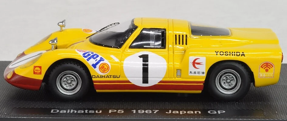 Ebbro Japan GP 1/43 Daihatsu P5 1967 #1 Racing Model Car - Image 3 of 4