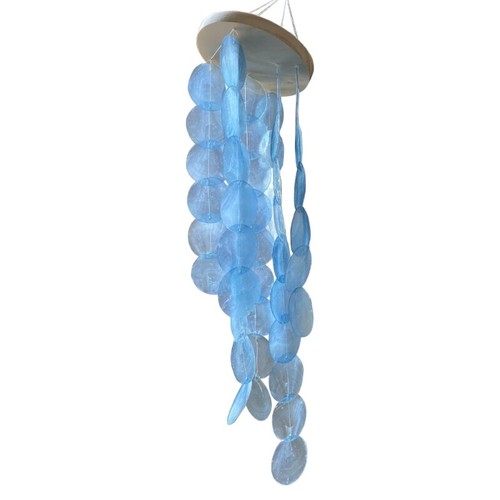 Coastal Type Windchime Capiz Shells Wind Chimes for Outdoor Garden Hanging - Picture 11 of 12