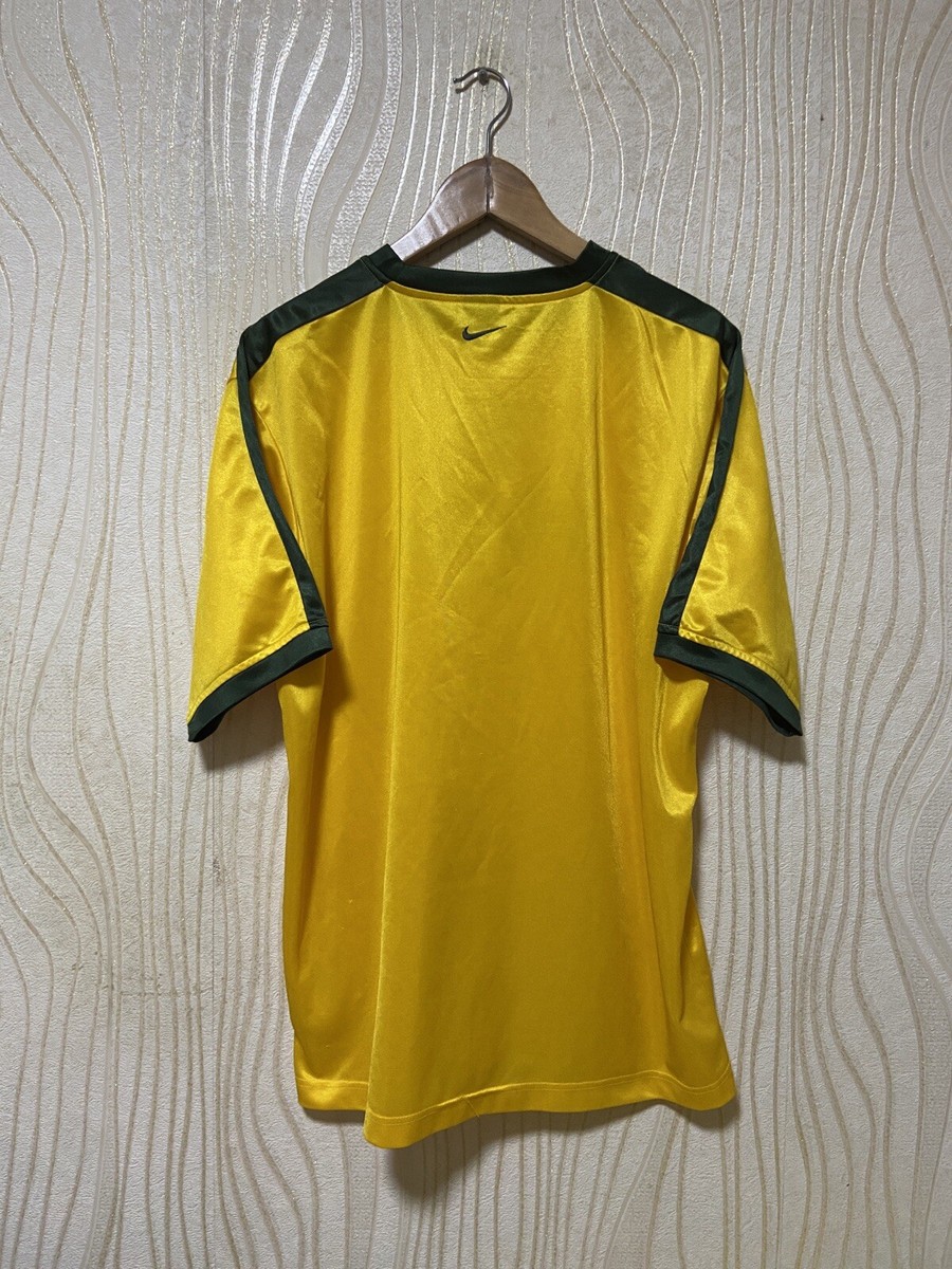 BRAZIL 2000 2002 PRE MATCH TRAINING SHIRT JERSEY NIKE sz L MEN | eBay