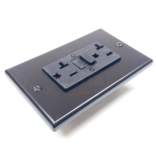 GFRST20 Hubbell GFCI Commercial Self Test Receptacle (Brown) 20A, 125V - Picture 7 of 7