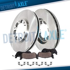 Front Disc Brake Rotors & Ceramic Pads Kit for INFINITI Qx4 Nissan Pathfinder