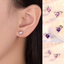 Earrings Charm Stud Womens Earrings New Stud Girls Jewellery Heart Fashion