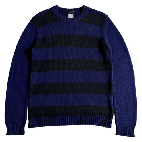 vintage Agnes B HOMME striped sweater size L A.P.… - image 1