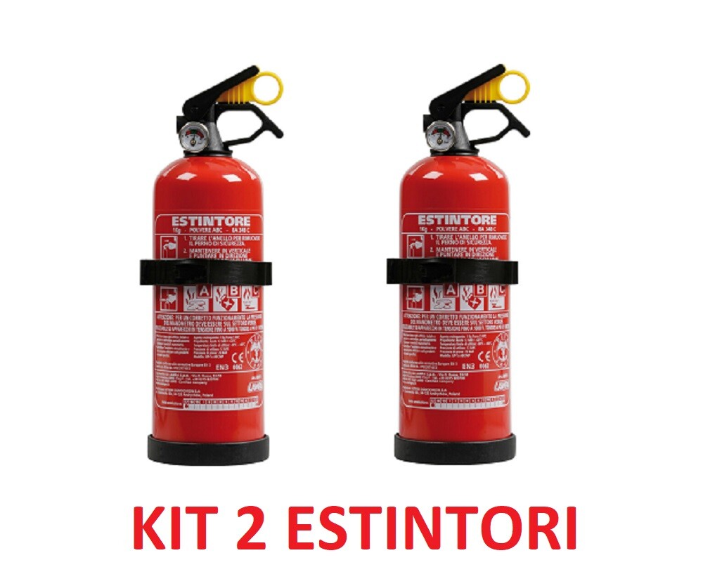 Estintore A Polvere Da Auto Categoria ABC 1kg