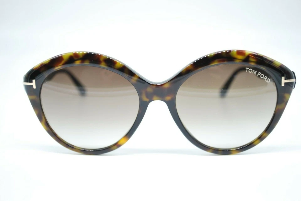 NUEVAS GAFAS DE SOL TOM FORD TF 763-F 52K HABANA MARRÓN DEGRADADO AUTÉNTICAS 57-18 Foto 3 de 4