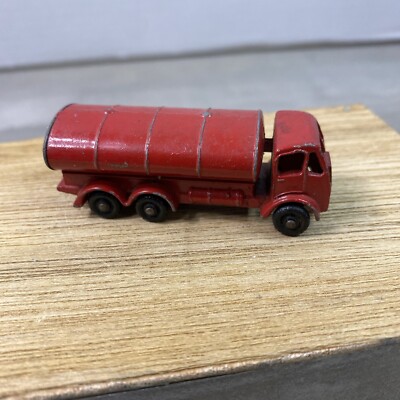 Vintage Matchbox Lesney No. 11 ERF Petrol Tanker Esso RARE