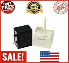 Kenmore Frigidaire Refrigerator Compressor Relay Start and Overload and capacito