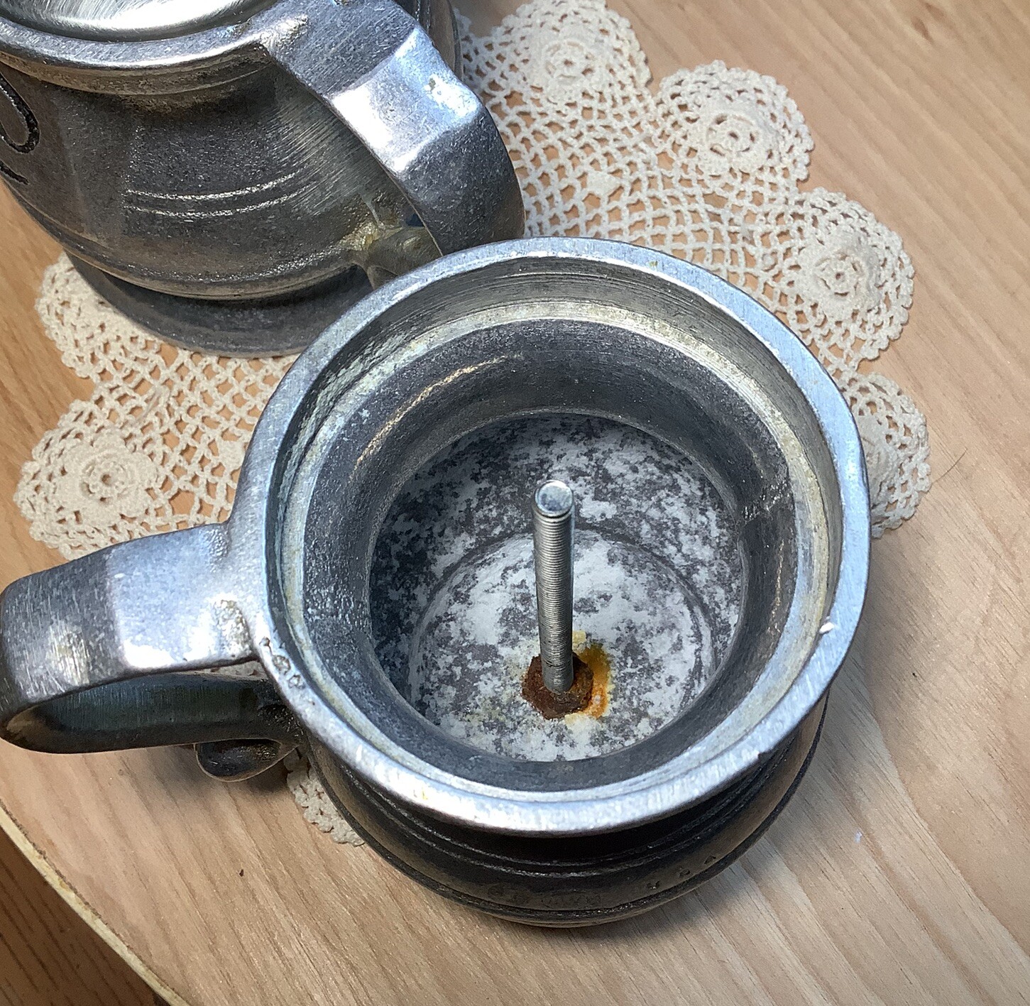 Wilton Armetale Salt & Pepper Shakers RWP Pewter Vintage USA Plough