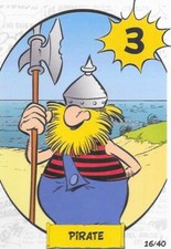 Carte Cora - Imbattable - N°16 - Pirate