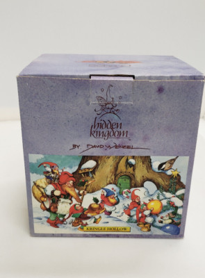 Schmid Hidden Kingdom by David Wenzel Kringle Hollow Tree Root Hideout New