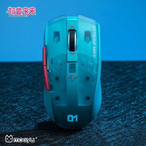 Moeyu x Machenike x Hatsune Miku Collab Heart of Esports Gaming Mouse - Picture 2 of 4
