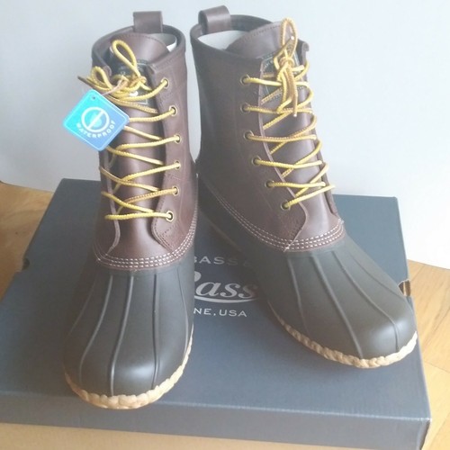G.H. Bass Mallard Chocolate Duck Boots 