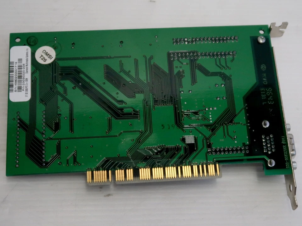 S3 Virge, 86C325, VRAM 2MB, PCI, VGA, Diamond Stealth 3D 2000, V1.03 - WORKING - Image 3 of 4