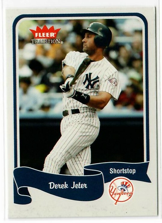 2004 Fleer Tradition #259 Derek Jeter ~ NY Yankees