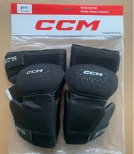 CCM Axis F5 Goalie Knee Pads | Hockey Goal Knee Pad Protection Thigh Pad
