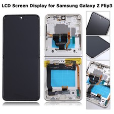Inner OLED Display Touch Screen Digitizer for Samsung Galaxy Z Flip3 F711 Cream