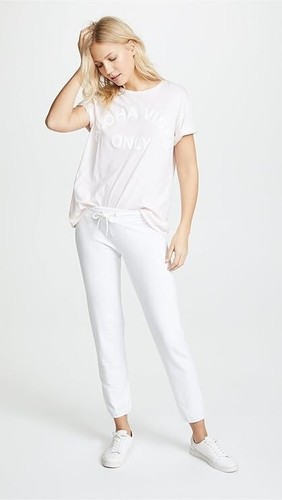 Monrow Womens Supersoft Vintage Adjustable Casual Straight Leg Cut Sweatpants, M - Picture 6 of 7